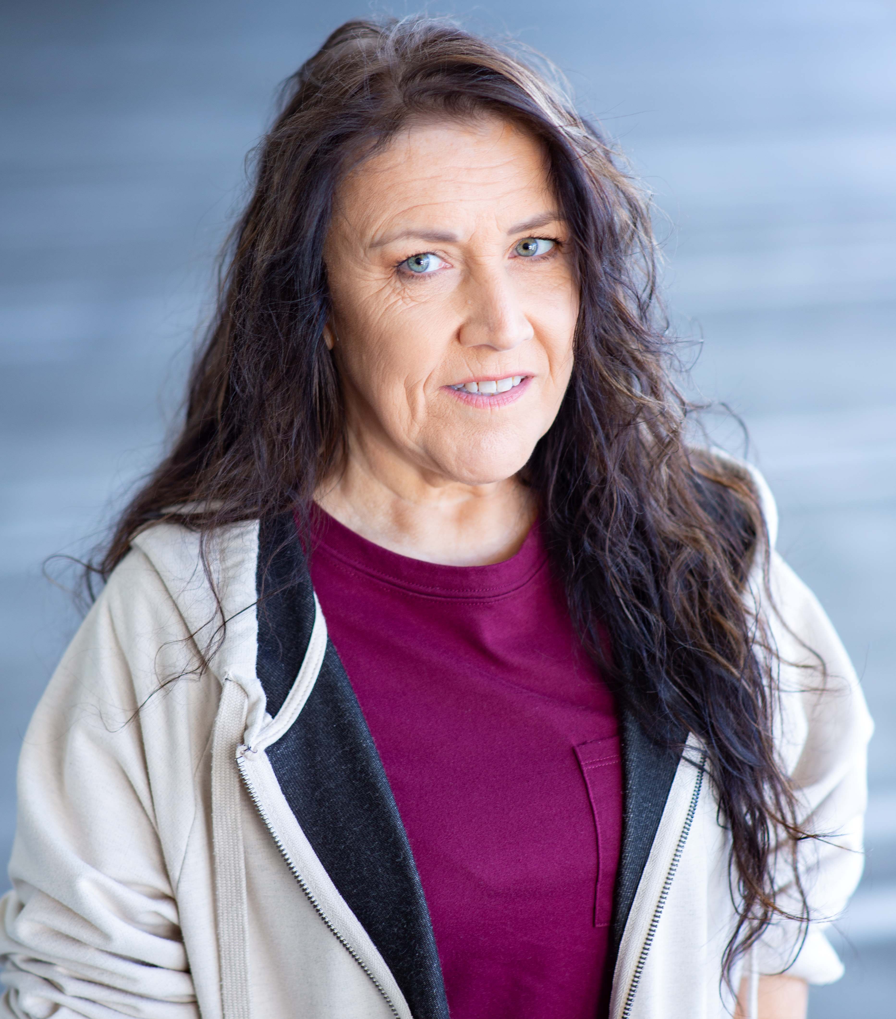 Eva Gehlert in a casual portrait